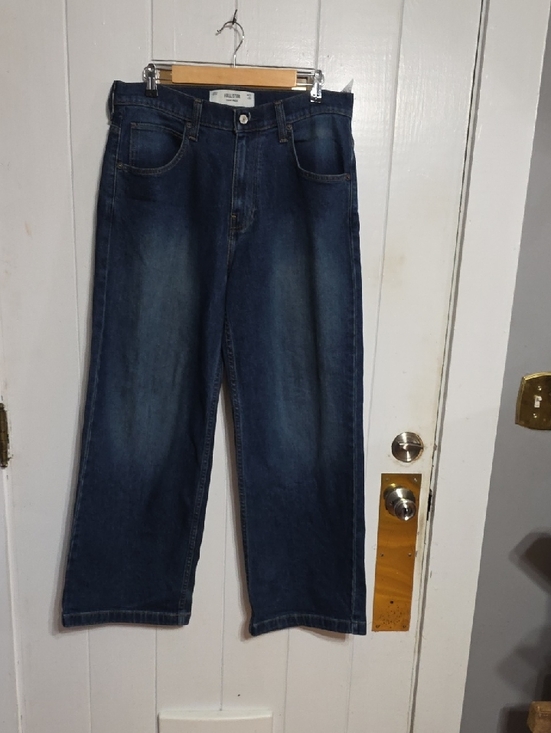 Hollister Other - Hollister Super Baggy Men's Jeans Wide Leg Stylish Sz 32x32 EUC